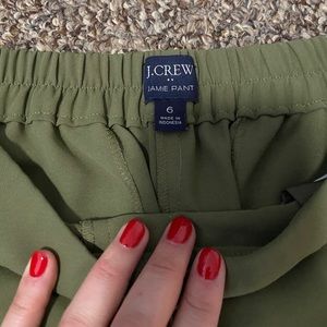 Jcrew Olive Green Jamie pant